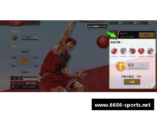 灌篮高手：球员技术解析